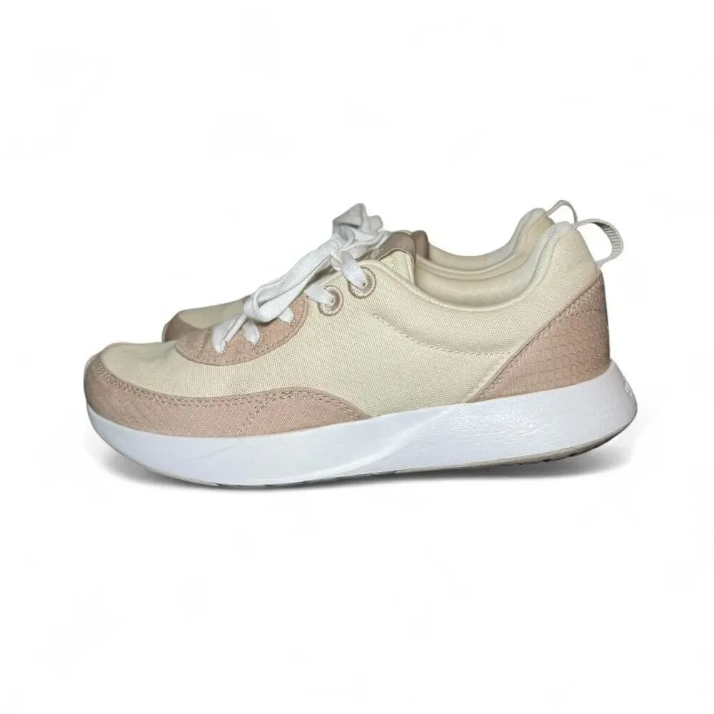 Allbirds Women’s Tree Runners Sneakers Size 9 – Cream & Tan Sustainable Shoes